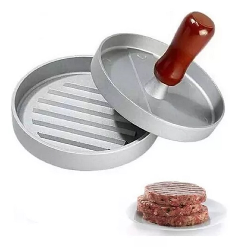 Miniatura 2 de Molde Prensa Manual Para Carne